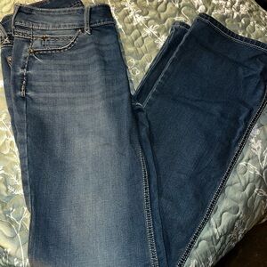 Wrangler Women's Straight Leg Jeans in Deep Blue